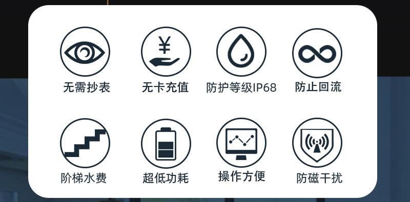 尼龍STS預付費分體式水表